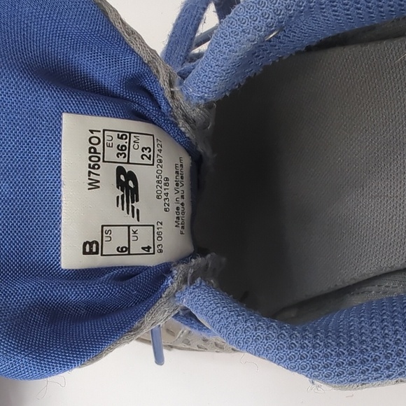 New Balance 750 v1 Running Athletic Shoe Purple Grey Orange Shoes - Picture 6 of 6